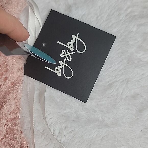 NWT by & by Blush Lace Dress [SIZE 7]‎ - Picture 3 of 10